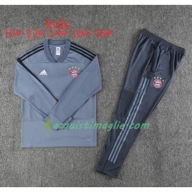 Bayern Monaco Bambino Tute Felpe da Allenamento Grigio 2018/2019